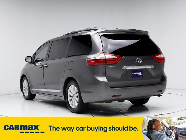 2017 toyota sienna limited premium