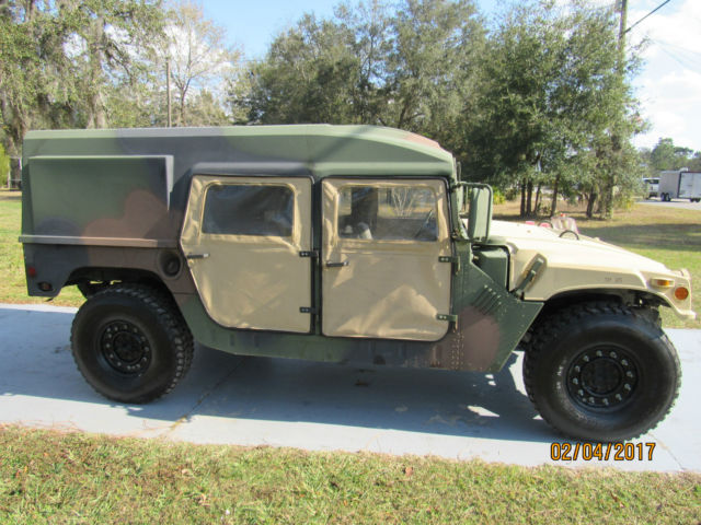 1986 hummer humvee h-1 m998 we export worldwide! clear title! only 133 mles