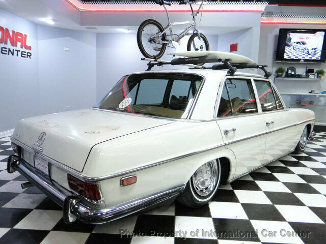 mercedes benz w114 280se custom sedan air ride low miles roof rack must see! low