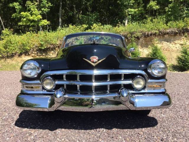 1952 cadillac series 62 convertible black sabre wheels for sale