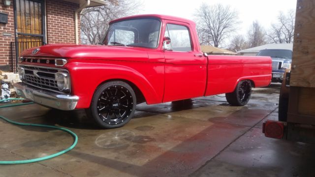 customized 1966 ford f100