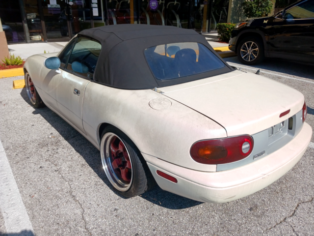 modern classic drop rag top manual transmission japanese sports car compact
