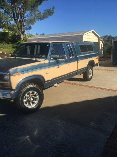 1986 ford f-250 xlt 4x4 diesel