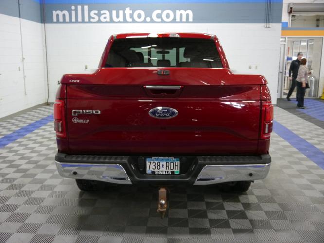 used 2015 ford f150 4x4 supercrew lariat baxter, mn 56425 for sale in baxter, minnesota