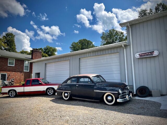 1950 plymouth special deluxe sedan black rwd manual