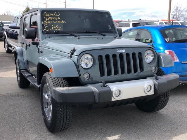 2015 jeep wrangler unlimited sahara 4x4 sahara 4dr suv for sale in bar nunn, wyoming
