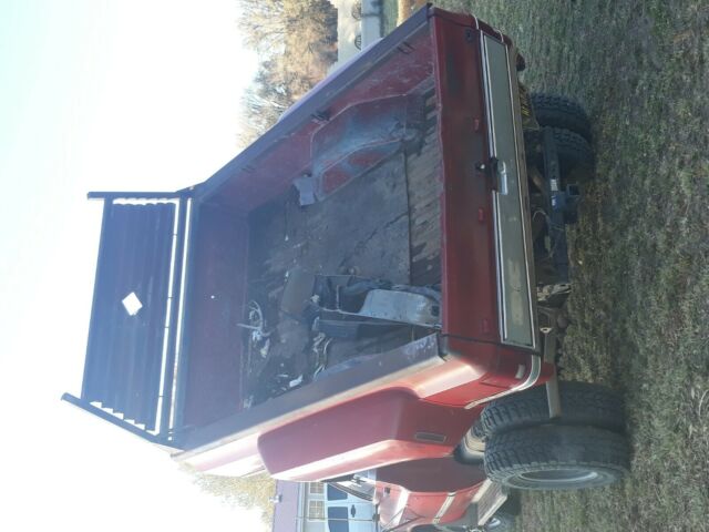 1985 gmc sierra classic dumptruck