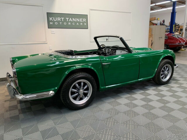 1962 triumph tr-4. minilite alloys. factory overdrive car. excellent driver