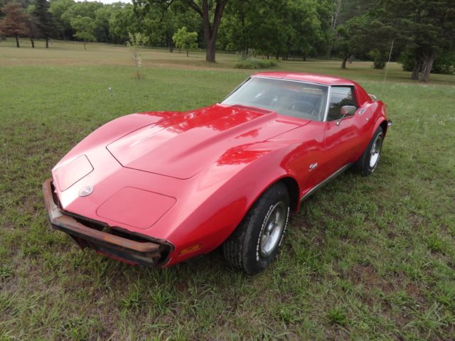 1973 chevrolet corvette stingray - #'s matching 350 - auto - 57k miles - solid