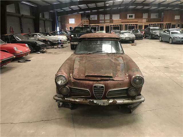 1963 alfa romeo 2600 47283 miles manual