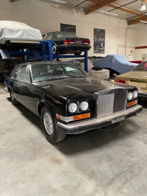 1979 rolls-royce camargue coupe black rwd automatic black