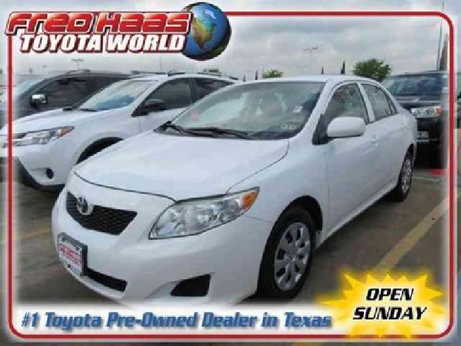 2010 toyota corolla le one owner power locks & windows in spring, tx