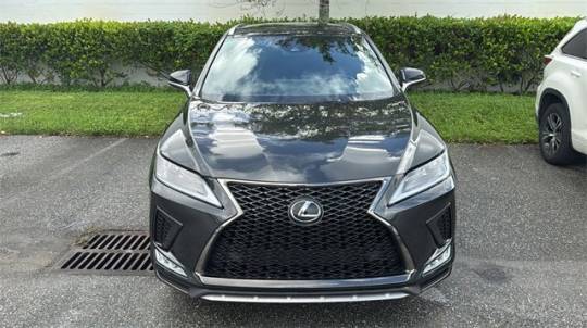 2022 lexus rx 350 f sport handling