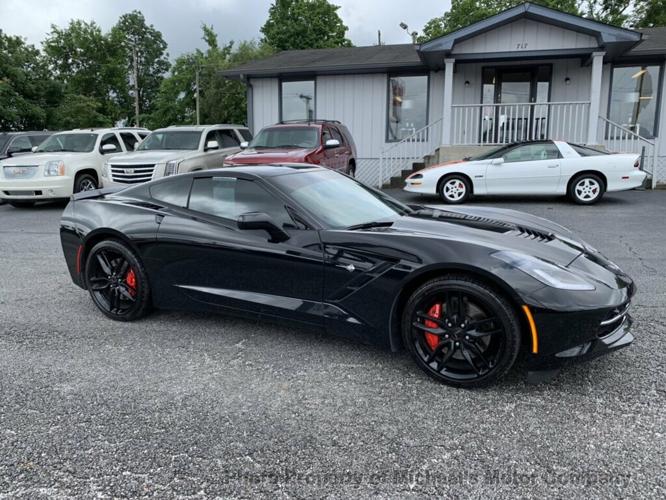 used 2016 chevrolet corvette stingray coupe nashville, tn 37210 for sale in nashville, tennessee