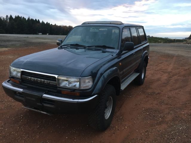 4.2 liter turbo diesel 80 series wagon, triple locked, factory winch, sunroof