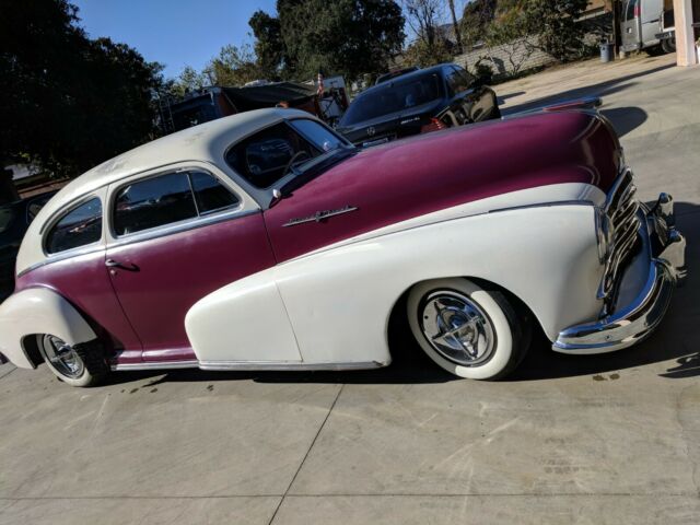 1948 pontiac silver streak torpedo