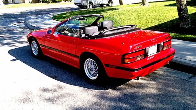 1988 mazda original owner rx7 convertible w/ window sticker