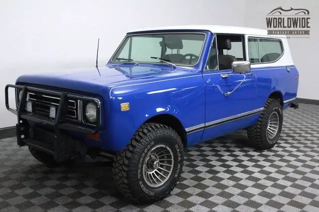 1977 international scout ii show quality paint. v8. 4 speed