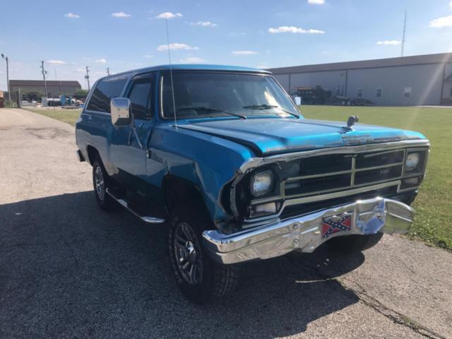 dodge ramcharger 1986 4wd