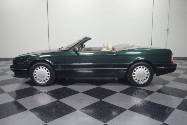 1993 cadillac allante 33882 miles polo green convertible 4.6 liter northstar v8