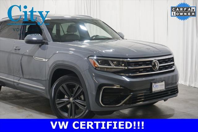 2021 volkswagen atlas cross sport 3.6l v6 se w/technology r-line