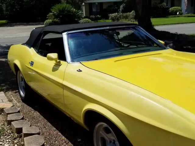 1971 ford mustang convertible 351 v8 automatic