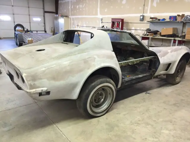 1970 corvette coupe 454 cu in/4 speed project car ;reduced!!!!!