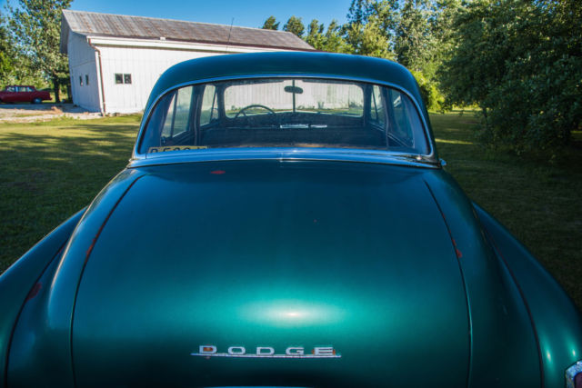 1950 dodge 4 door sedan clean runs drives good little rust classic solid antique