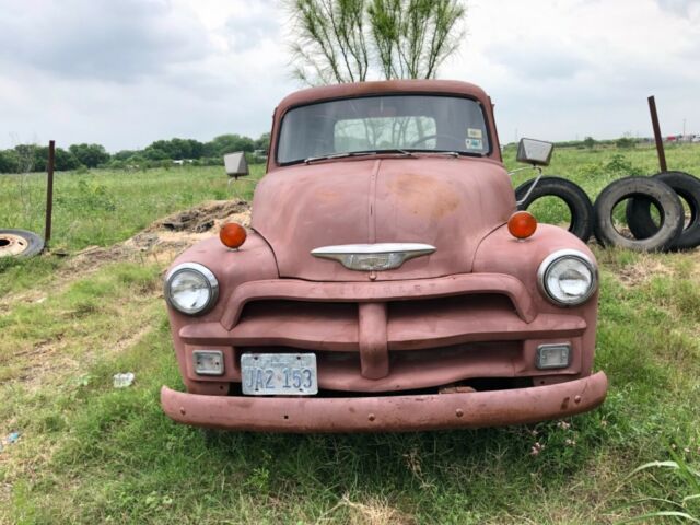 1954 chevrolet 3100 long bed step side classic barn find pickup truck patina