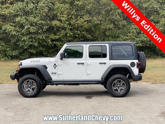 2021 jeep wrangler willys