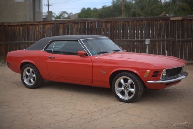 1970 ford mustang 8 cyl used automatic coupe