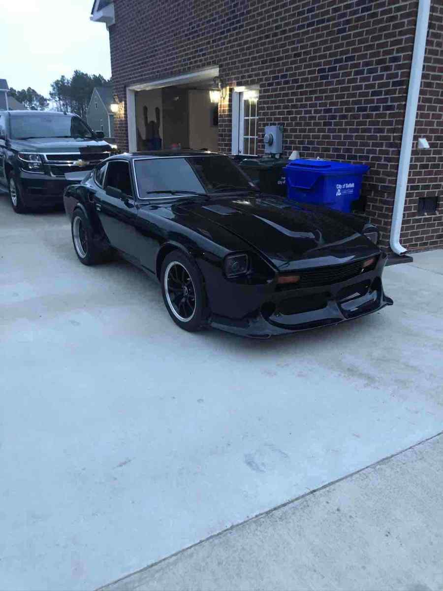 1978 nissan datsun hatchback black rwd manual 280z