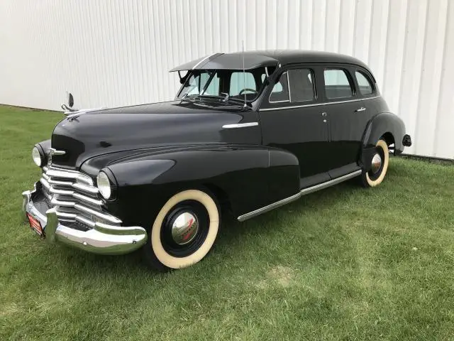 1947 chevrolet stylemaster 3,130 miles black automatic