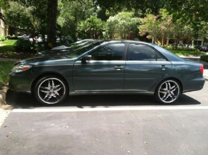 obo 2002 green toyota camry in alafaya, fl