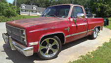 1982 silverado c-10 v-8/auto factory a/c