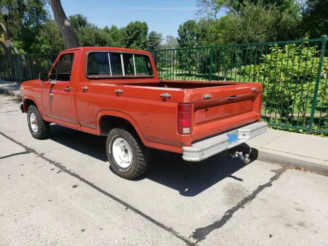 1984 ford f150 short bed v8 351 4x4 automatic rare original barn truck patina