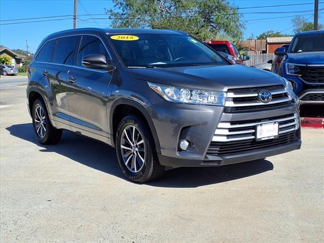 2018 toyota highlander