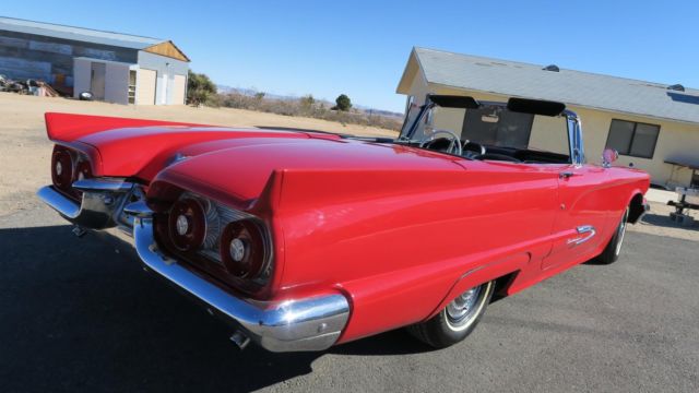 1959 ford thunderbird convertible 69,778 original miles, rare "h" code 352 300hp