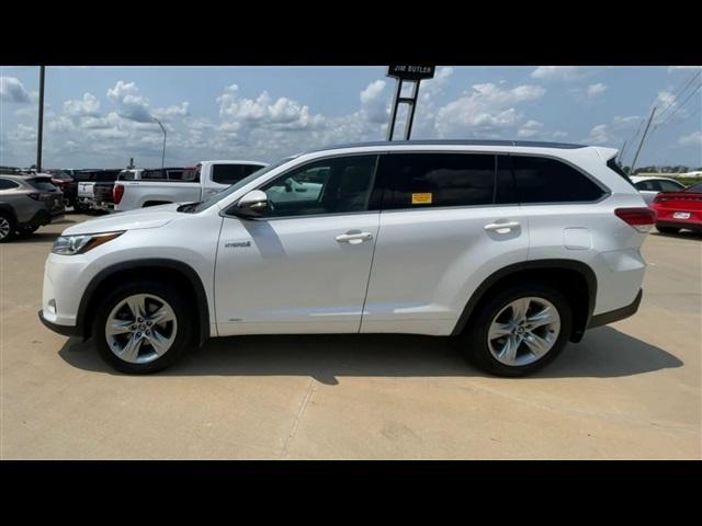 2017 toyota highlander hybrid limited
