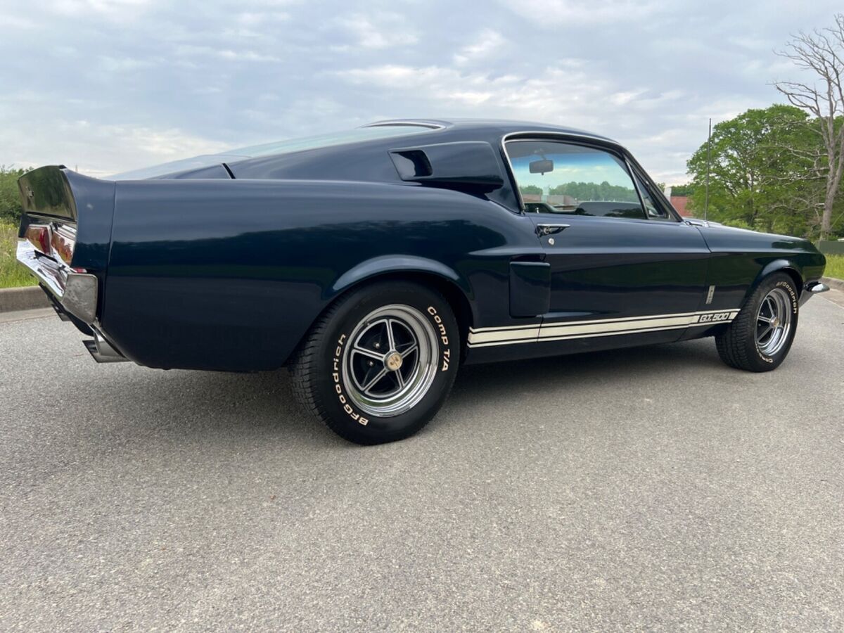 1967 ford mustang shelby gt500 nightmist blue