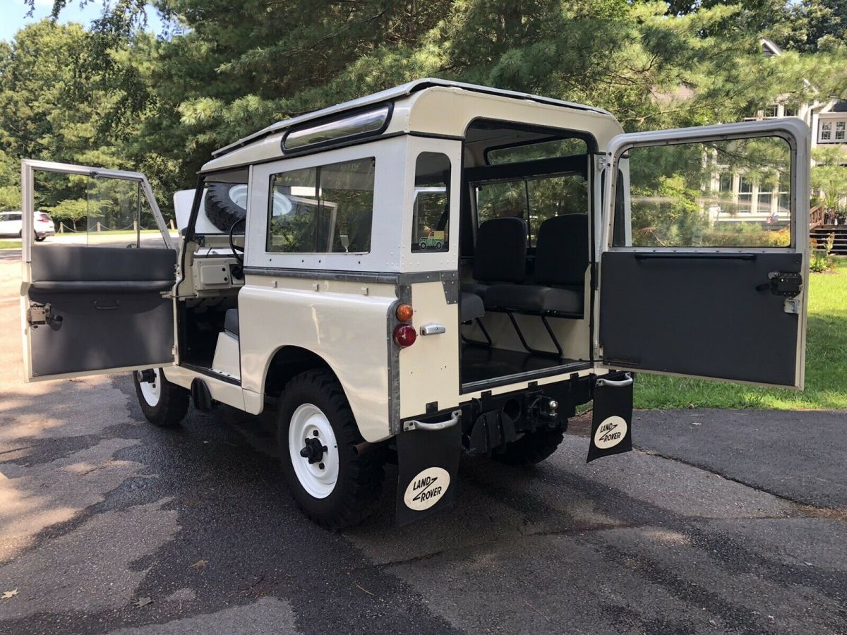 1967 land rover series iia wagon brown 4wd manual 3 doors