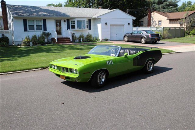 1970 plymouth hemi cuda convertible clone 1971