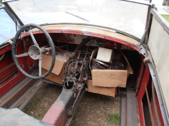 1958 mg mga steel wheel roadster