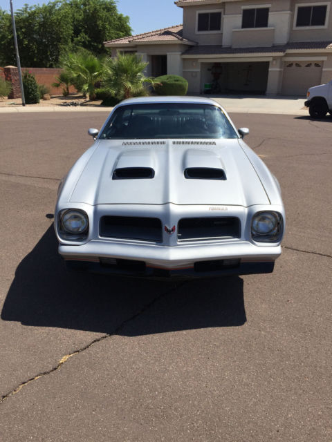 1976 pontiac firebird formula 400ci engine, matching numbers, a/c, holley efi