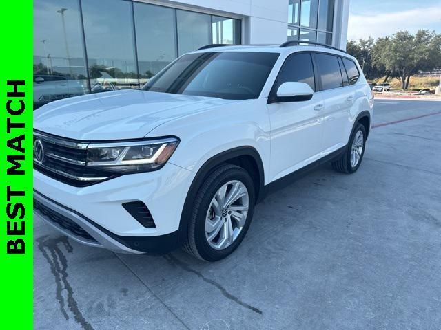 2022 volkswagen atlas 3.6l se w/technology
