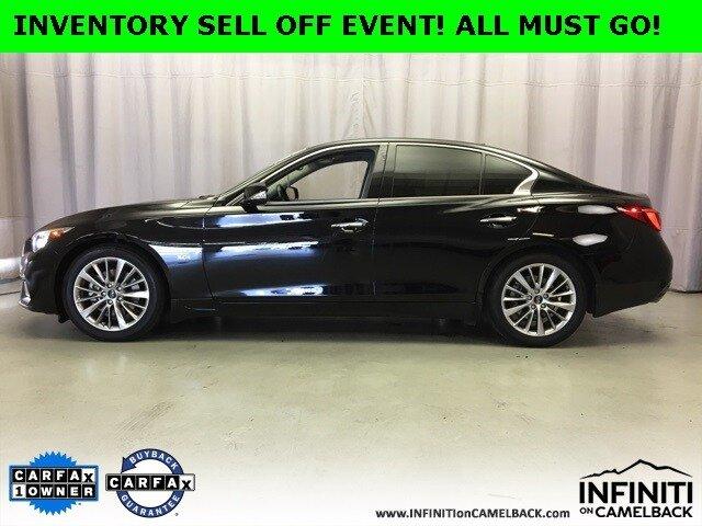 certified 2018 infiniti q50 3.0t phoenix, az 85014 for sale in phoenix, arizona