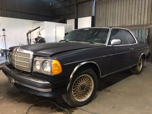 1978 mecedes w123 150 cd coupe 300 diesel