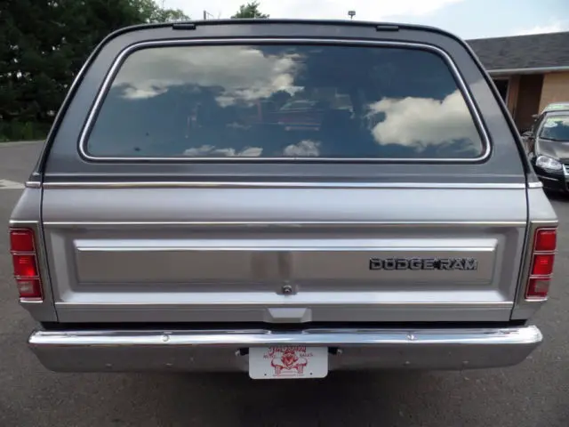 1985 dodge ramcharger 5.9l 360 4-speed manual stick shift 4x4 low mile 99-photos