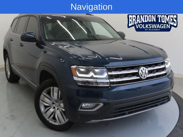 2019 volkswagen atlas 3.6l sel