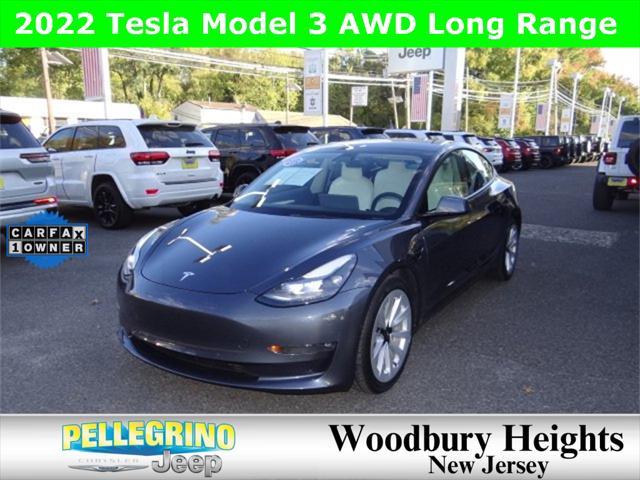 2022 tesla model 3 long range